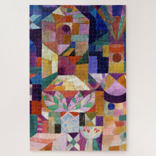 Quebra-cabeça Castle Garden, Paul Klee