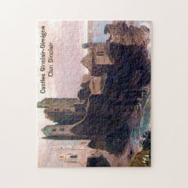 Quebra-cabeça Castles Sinclair-Girnigoe - Clan Sinclair