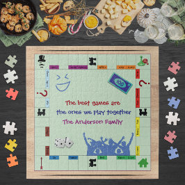 Quebra-cabeça Casual and Fun Family Board Game Jigsaw Puzzle