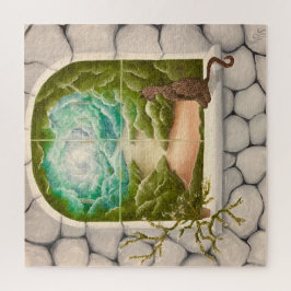 Quebra-cabeça Cat in a Window