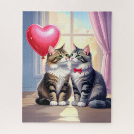 Quebra-cabeça Cat Love