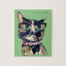 Cat "Poncho" personalizável