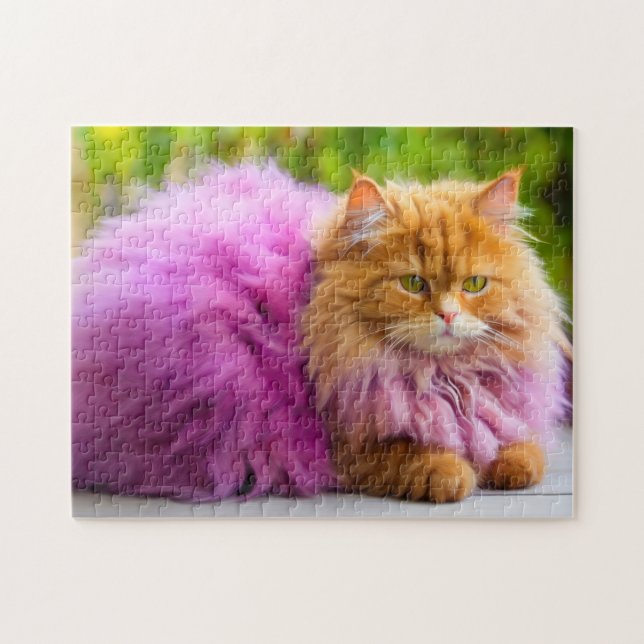 Quebra-cabeça Cat Puzzle (Horizontal)