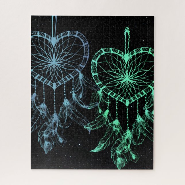 Quebra-cabeça Catadores de Sonhos do Coração (Vertical)