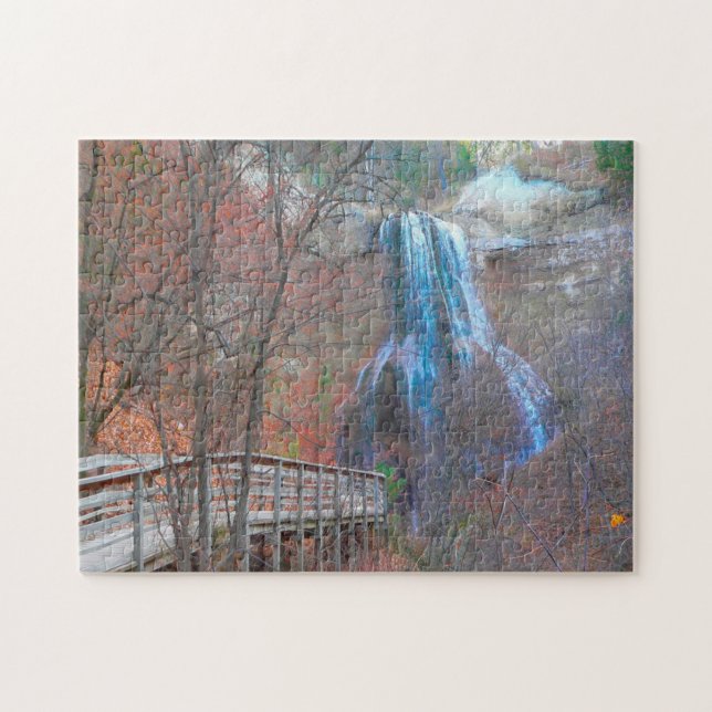 Quebra-cabeça Cataratas em Nebraska. (Horizontal)