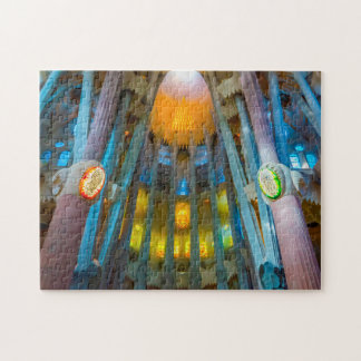 Quebra-cabeça Catedral da Sagrada Família.