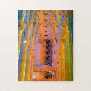 Quebra-cabeça Catedral da Sagrada Família.