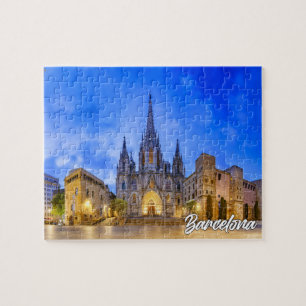 Quebra-cabeça Catedral de Barcelona, Barcelona, Espanha
