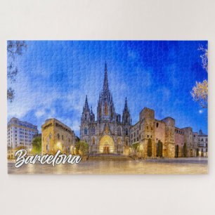 Quebra-cabeça Catedral de Barcelona, Espanha