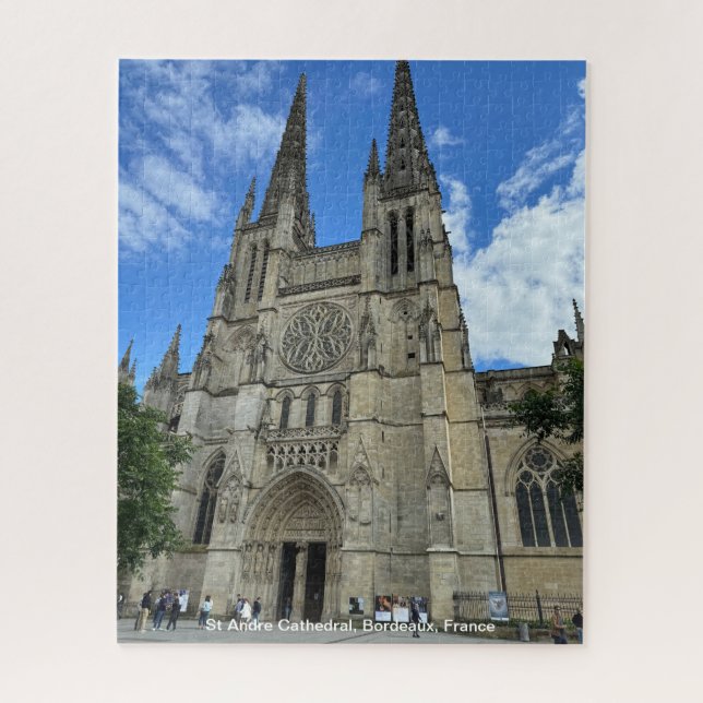 Quebra-cabeça Catedral de Bordeaux, (Saint-André de Bordeaux) em (Vertical)