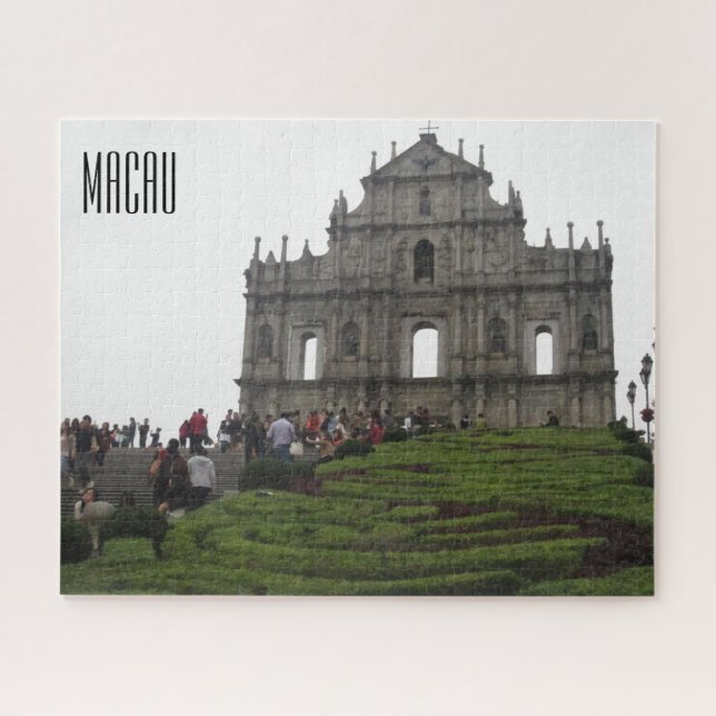 Quebra-cabeça Catedral de Macau (Horizontal)
