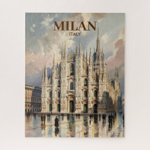 Quebra-cabeça Catedral de Milão Duomo di Milano Personalizada Aq