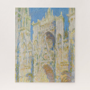 Quebra-cabeça Catedral de Rouen Portal Luz da Manhã Claude Monet