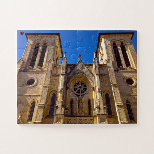 Quebra-cabeça Catedral de San Fernando Texas (Horizontal)