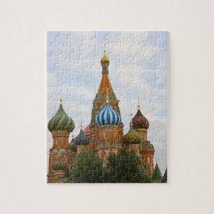 Quebra-cabeça Catedral de São Basílio na Praça Vermelha, Moscou