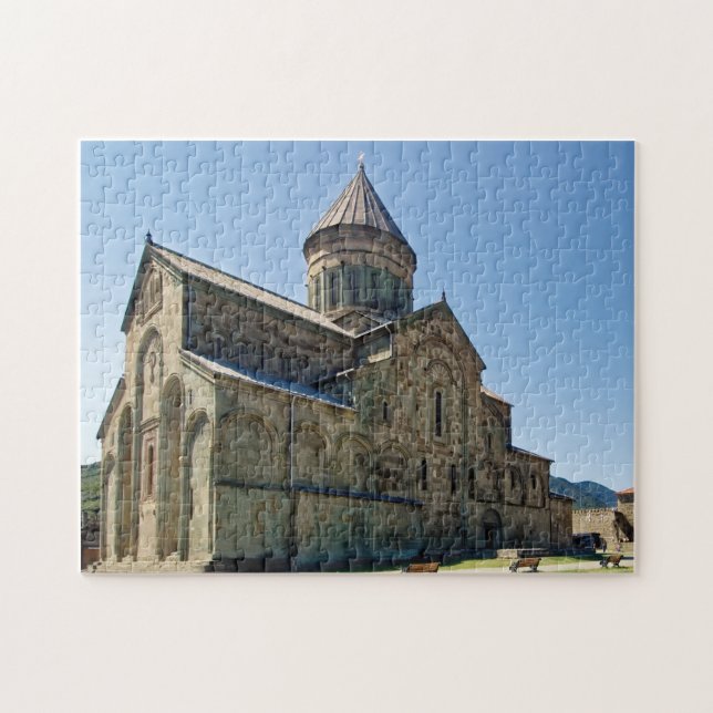 Quebra-cabeça Catedral de Svetitskhoveli, Mtskheta, Geórgia (Horizontal)