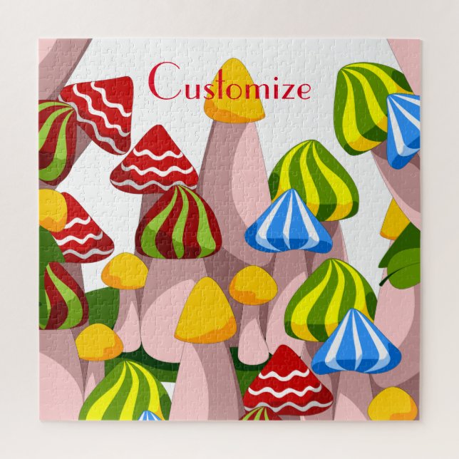 Quebra-cabeça Catedral Magia de Cogumelos Thunder_Cove (Vertical)