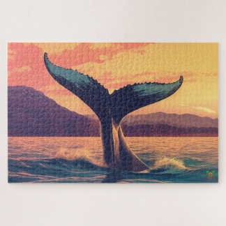 Quebra-cabeça Cauda da Baleia 🐙