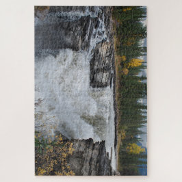 Quebra-cabeça Caudal canadense, queda de Athabasca