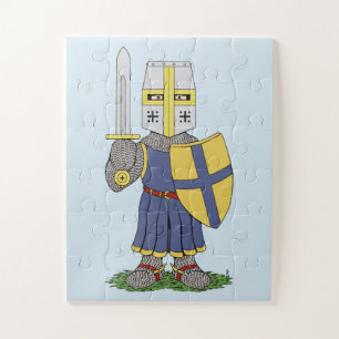 Quebra-cabeça Cavaleiro medieval