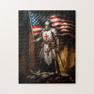 Quebra-cabeça Cavaleiro Templário Americano