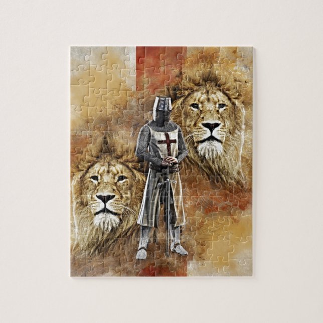 Quebra-cabeça Cavaleiros Templar 001 (Vertical)