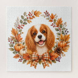 Quebra-cabeça Cavalier King Charles Outono
