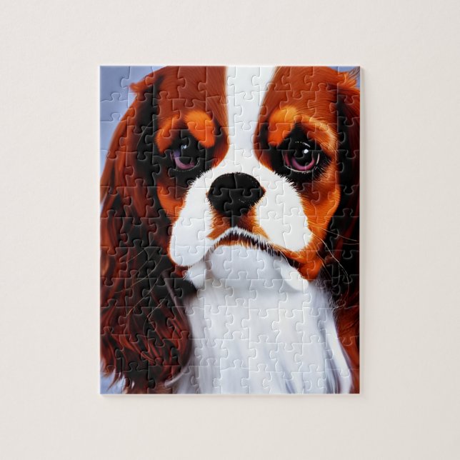 Quebra-cabeça cavalier king charles spaniel ai3 (Vertical)