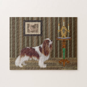 Quebra-cabeça Cavalier King Charles Spaniel Dog Art
