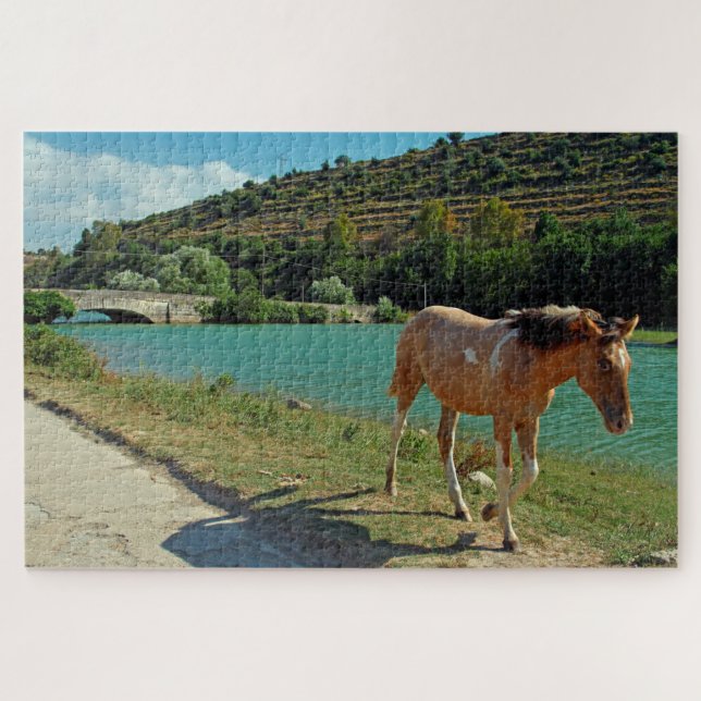 Quebra-cabeça Cavalo 1014-pc (Horizontal)