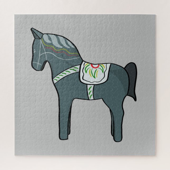 Quebra-cabeça Cavalo Dala (Vertical)