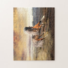 Quebra-cabeça Cavalo de Mustang, Deserto Pintado