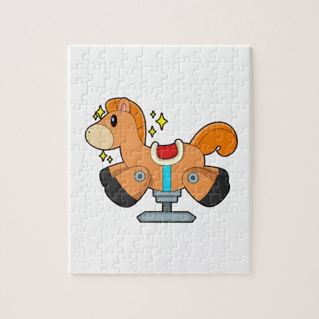 Quebra-cabeça Cavalo-de-pedras (Vertical)