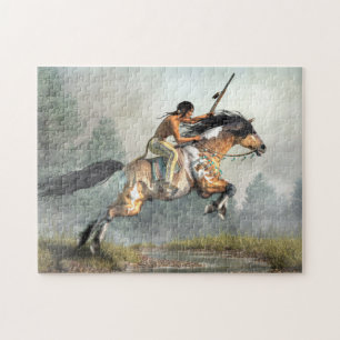 Quebra-cabeça Cavalo de salto