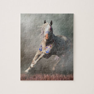 Quebra-cabeça Cavalo Guerreiro Appaloosa