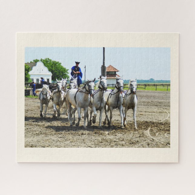 Quebra-cabeça Cavalo húngaro (Horizontal)