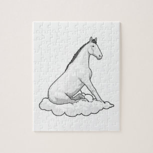 Quebra-cabeça Cavalo na Nuvem