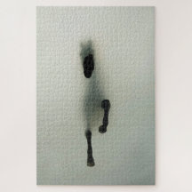 Cavalo Rompendo a Névoa - Arte Abstrata