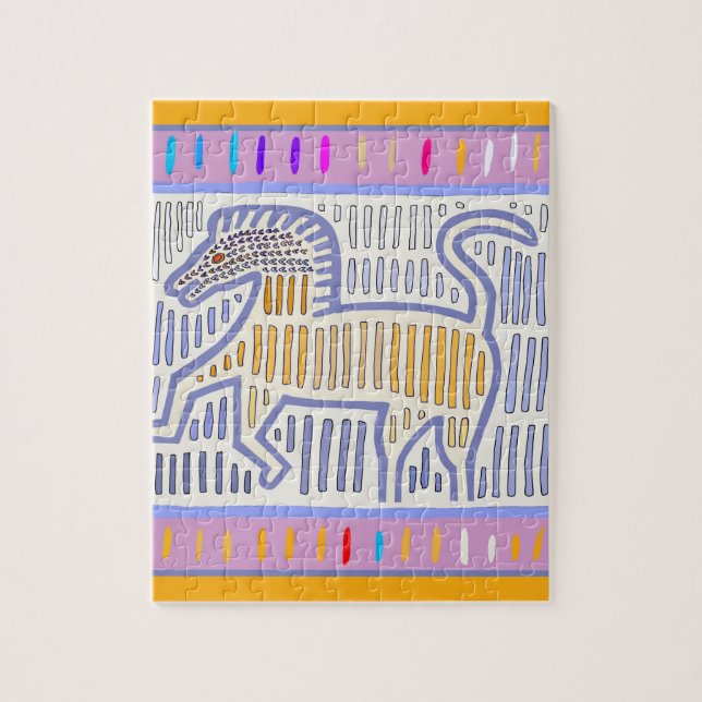 Quebra-cabeça Cavalo sem nome (Vertical)