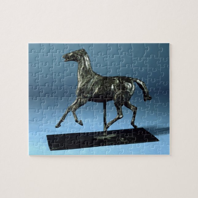 Quebra-cabeça Cavalo trotando (bronze) (Horizontal)