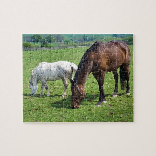 Quebra-cabeça Cavalos (Horizontal)
