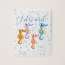 Cavalos-marinhos bonitos