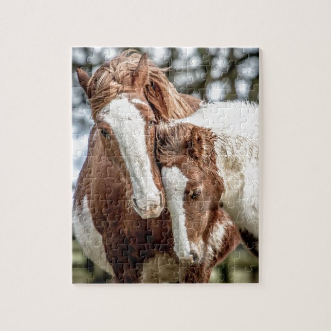 Quebra-cabeça Cavalos/Pôneis (Vertical)