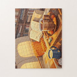 Quebra-cabeça Celebrar noites confortáveis de cobertor e quente