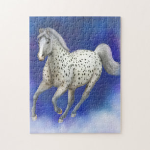 Quebra-cabeça celestial do cavalo do Appaloosa do