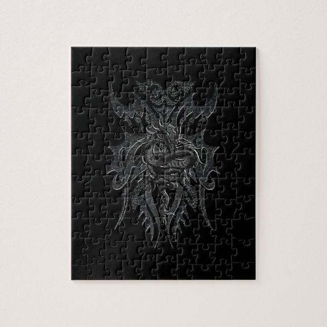 Quebra-cabeça celta do dragão (Vertical)