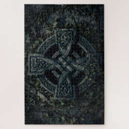 Quebra-cabeça Celtic Knot Cross Jigsaw Puzzle