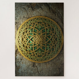 Quebra-cabeça Celtic Knot Mandala Jigsaw Puzzle