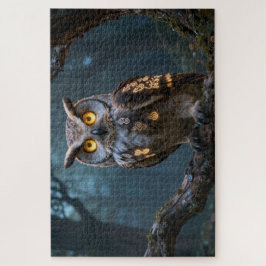 Quebra-cabeça Celtic Spirit Animal Owl Jigsaw Puzzle