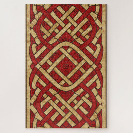 Quebra-cabeça Celtic Welsh Knotwork Jigsaw Puzzle